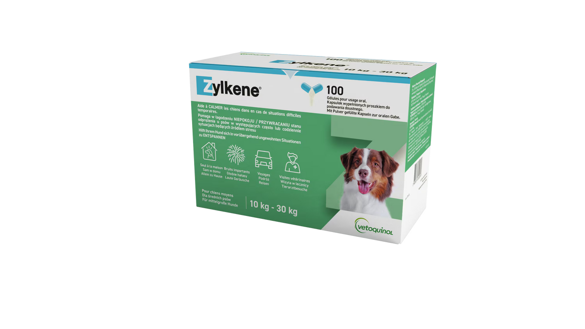 Zylkene für Hund und Katze gegen Stress und Angst Zylkene für Hund und Katze gegen Stress und Angst