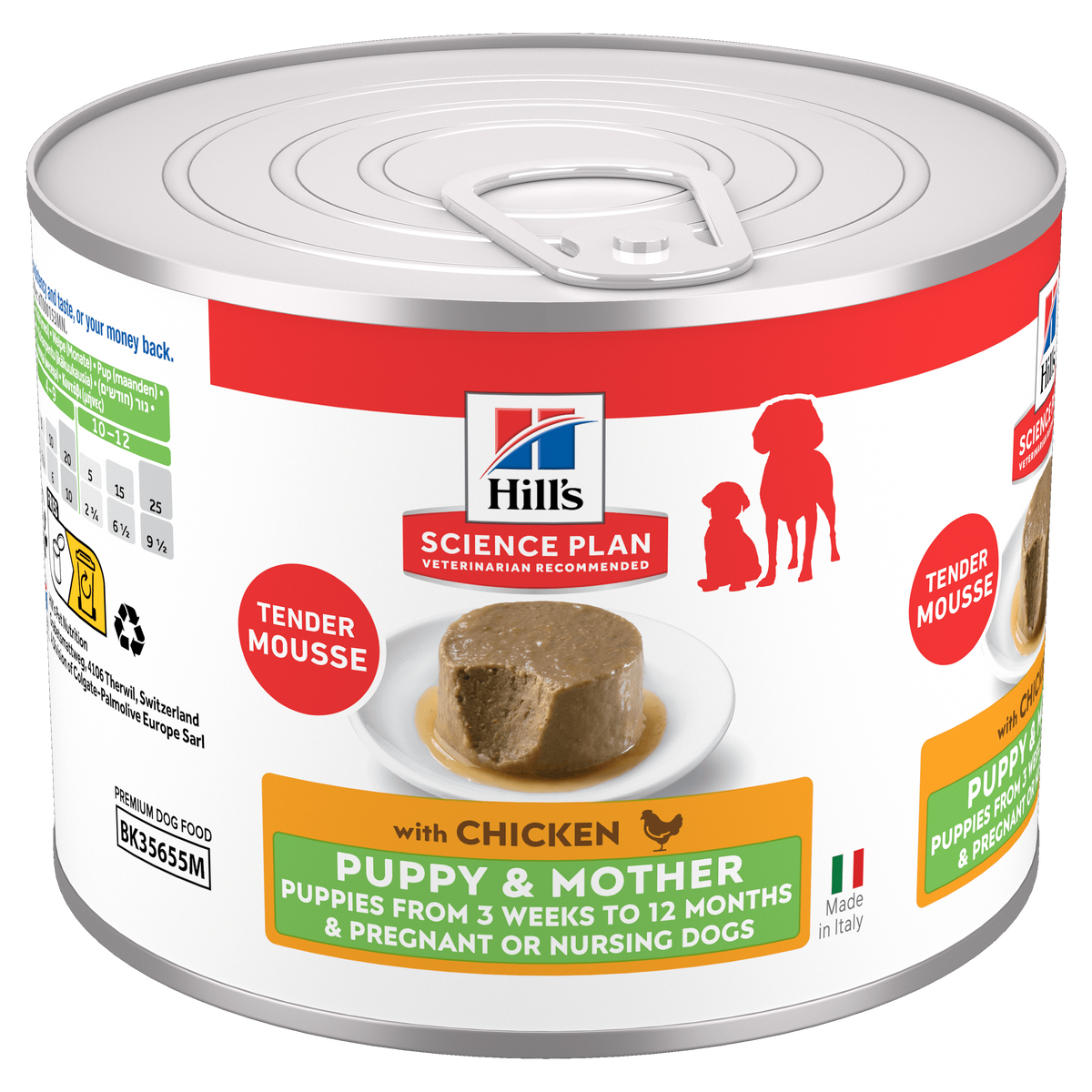 Hills Science Plan Puppy & Mother Tender Mousse mit Huhn Dosen für Hunde