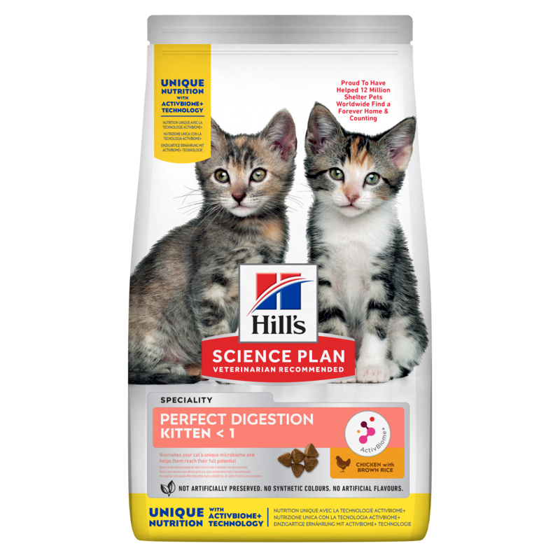Hills Science Plan Feline Perfect Digestion Kitten Kätzchenfutter