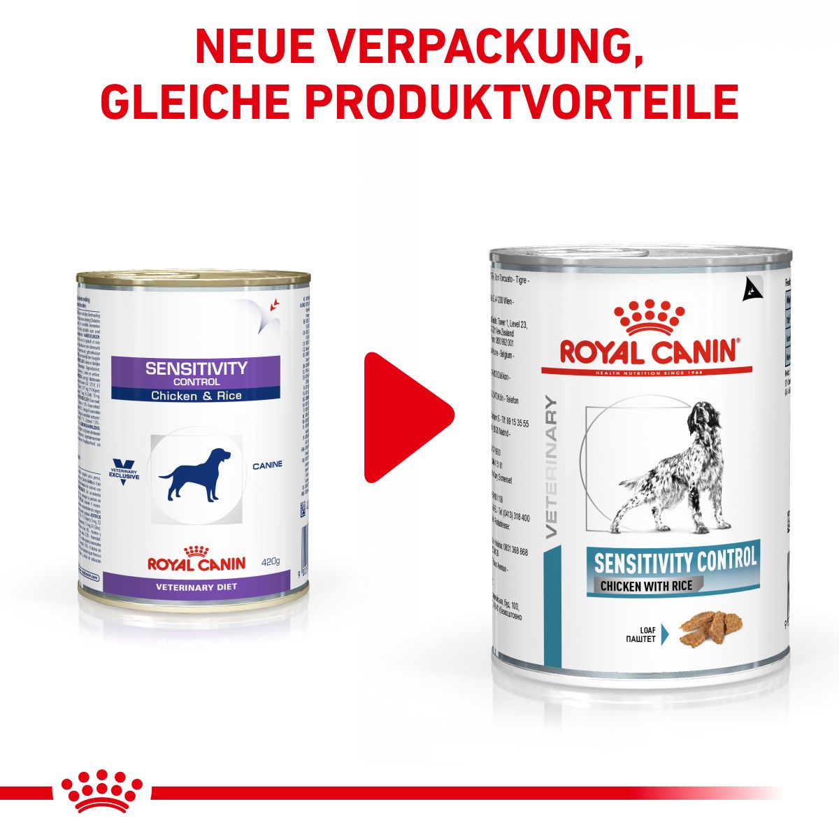 Royal Canin Sensitivity Control Dosen Huhn & Reis für Hunde Royal Canin Sensitivity Control Dosen Huhn & Reis für Hunde