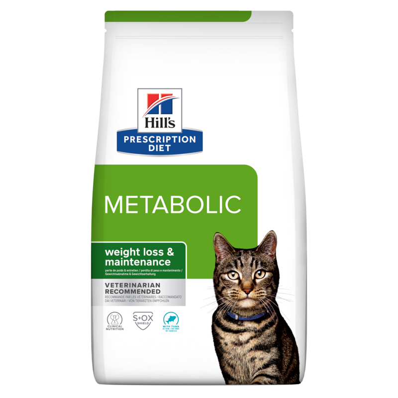 Hills Feline Metabolic Trockenfutter mit Thunfisch für Katzen