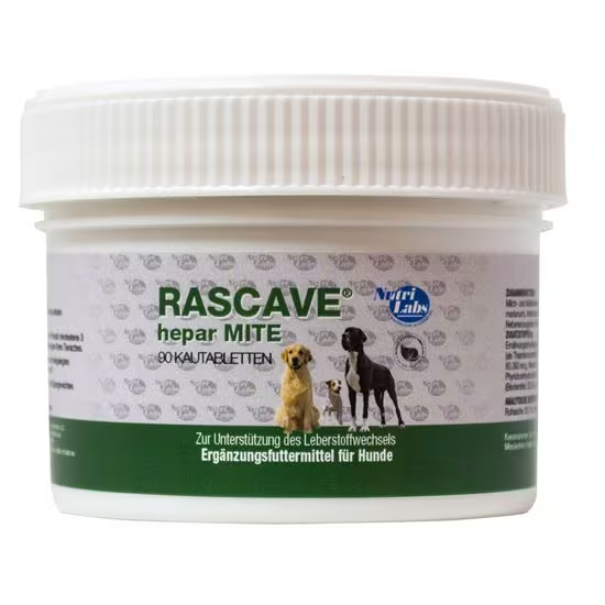 NutriLabs Rascave hepar mite für Hunde NutriLabs Rascave hepar mite für Hunde