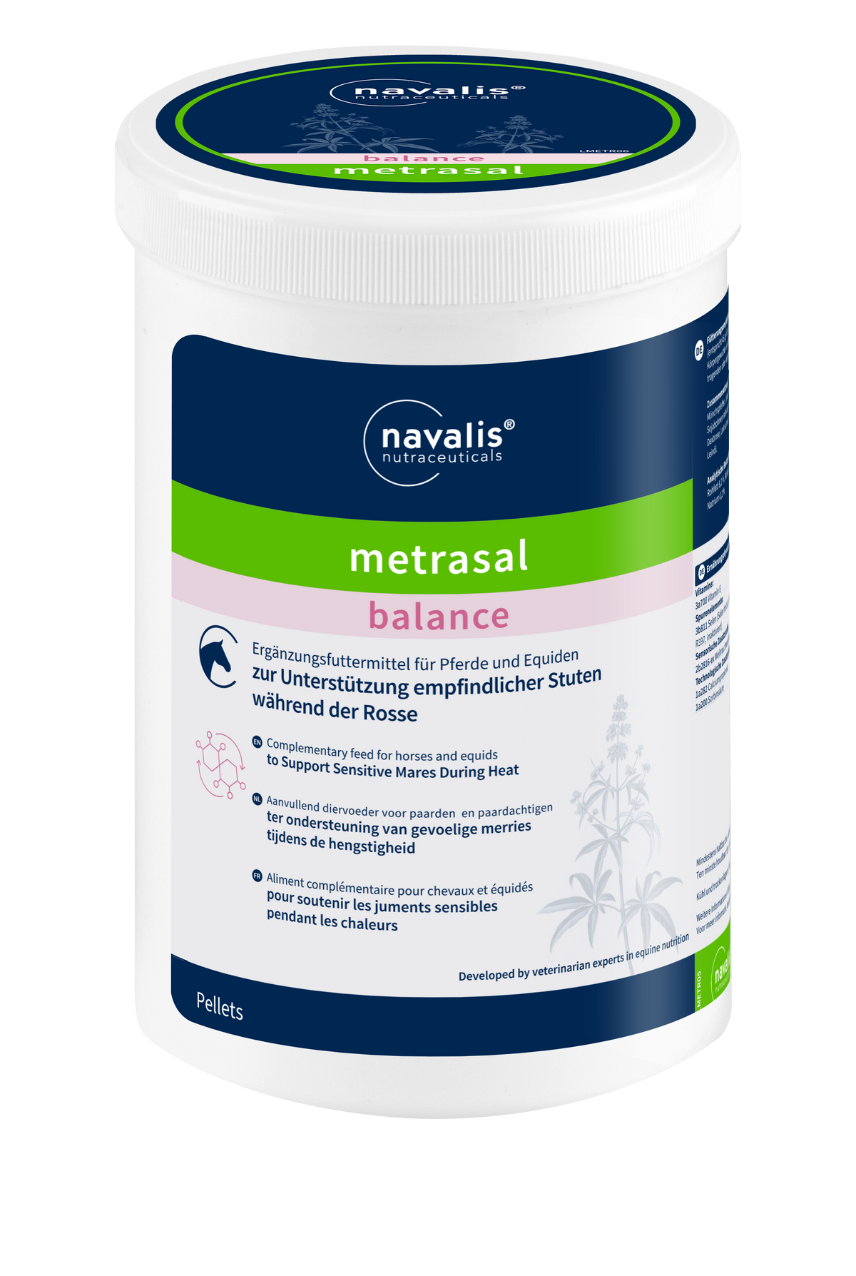 Navalis metrasal balance horse Pellets