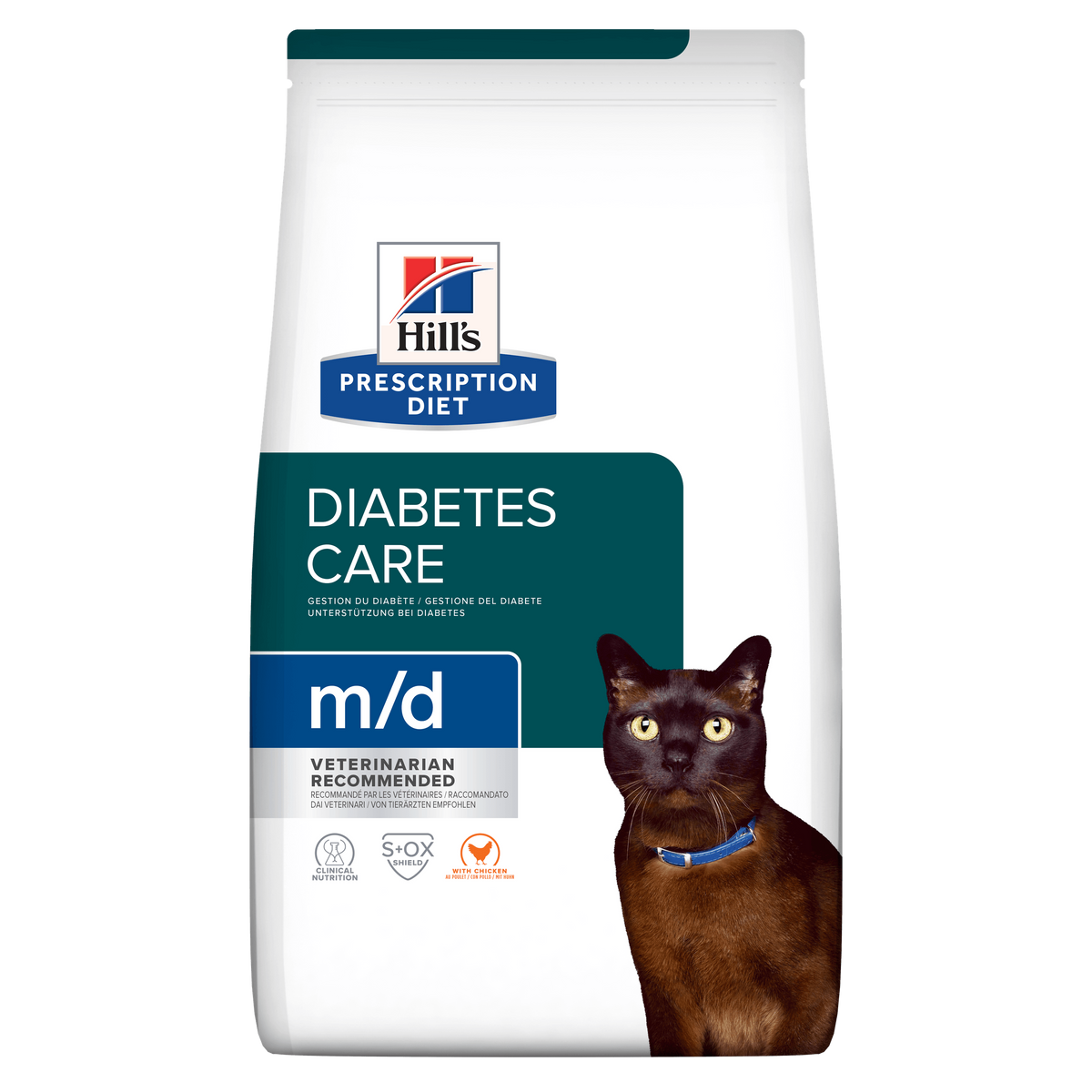 Hills Prescription Diet m/d Trockenfutter für Katzen