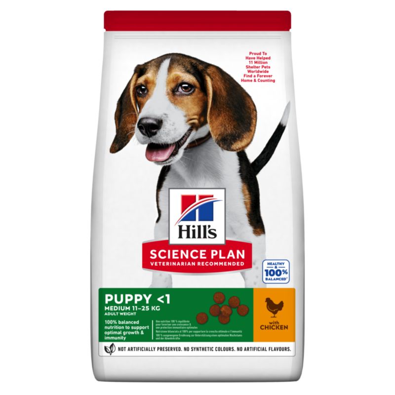 Hills Science Plan Hund Puppy Medium Trockenfutter