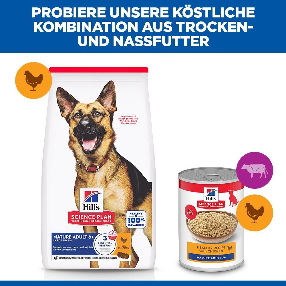 hundefutter frischfleisch LandFleisch Dog Classic Rinderherzen mit Reis, Wildapfel und Gartengem