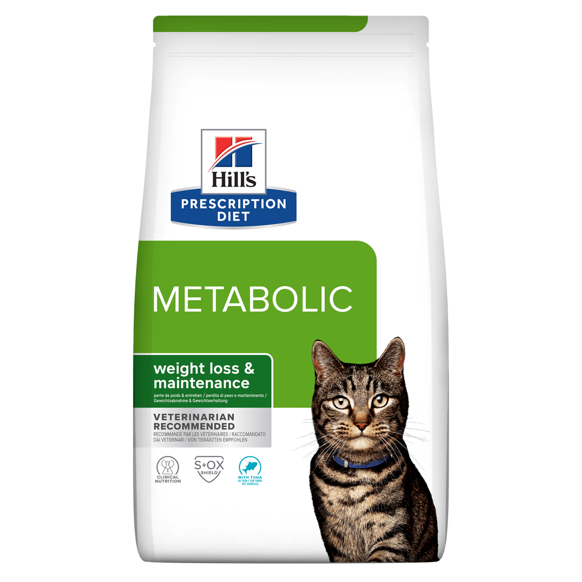 Hills Feline Metabolic Trockenfutter mit Thunfisch für Katzen