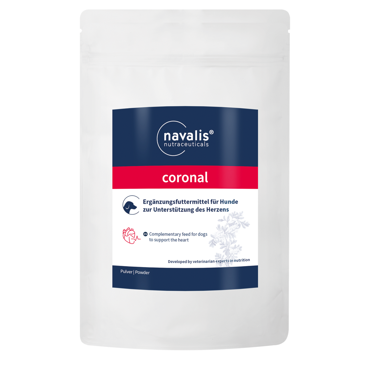 Navalis Coronal Dog Pulver für Hunde und Katzen