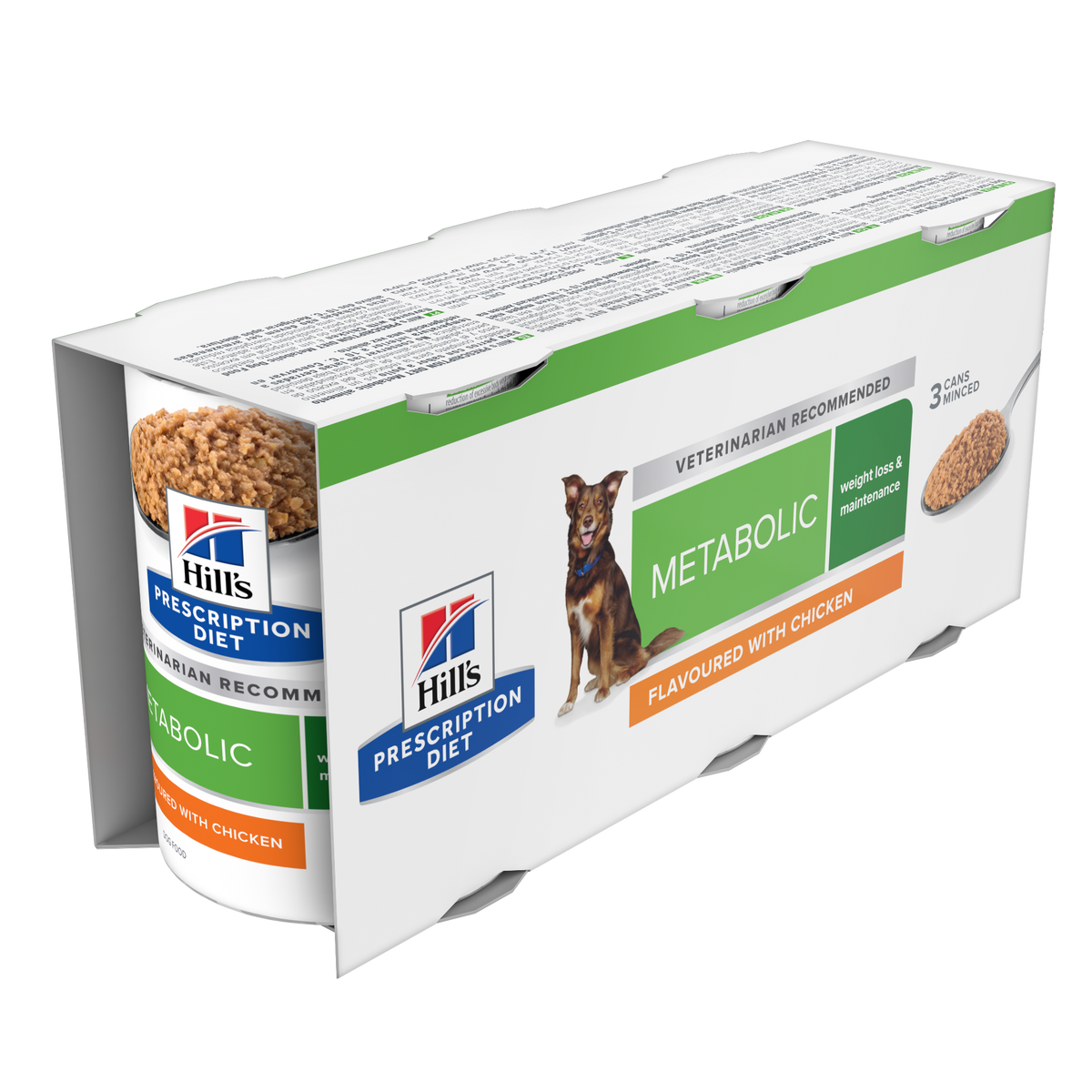 Hills Prescription Diet Metabolic Huhn Tripack Dosen für Hunde Hills Prescription Diet Metabolic Huhn Tripack Dosen für Hunde