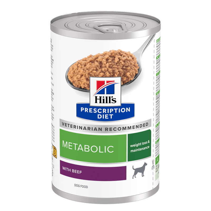 Hills Canine Metabolic mit Rind Dosenfutter für Hunde