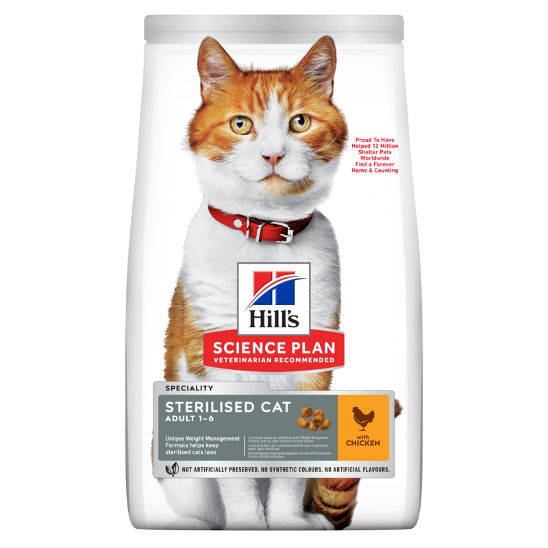 Hills Science Plan Feline Sterilised Cat Adult Trockenfutter