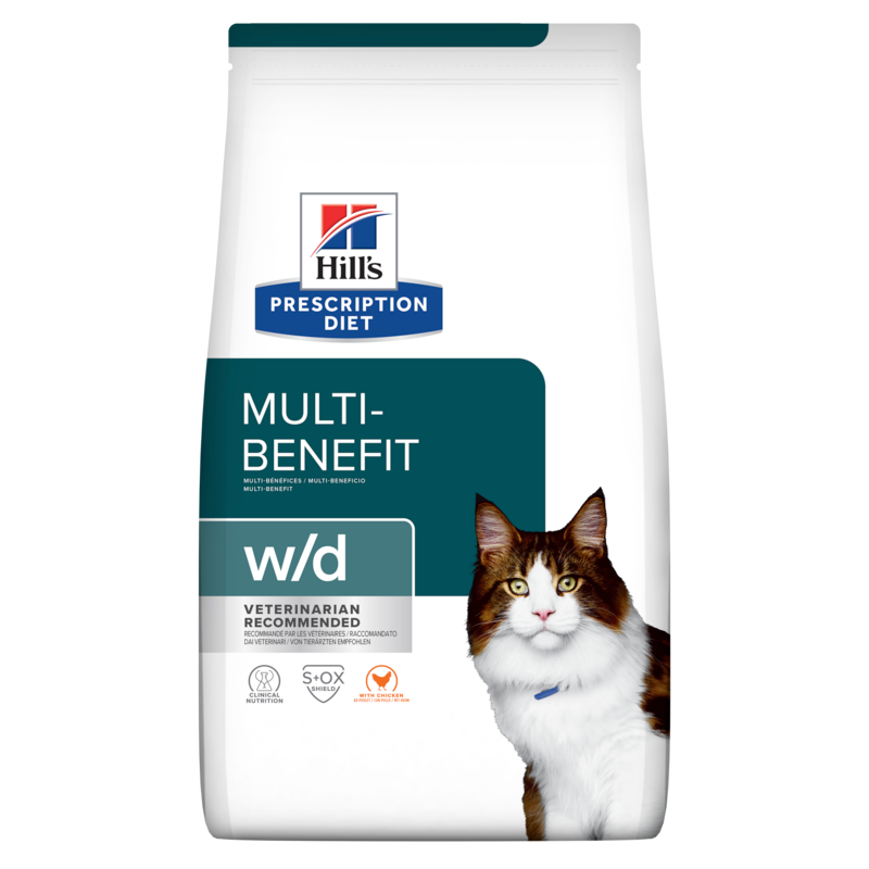 Hills Feline w/d Multi-Benefit Trockenfutter für Katzen
