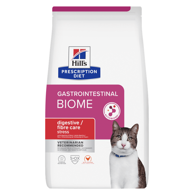 Hills Prescription Diet Gastrointestinal Biome Stress Trockenfutter für Katzen