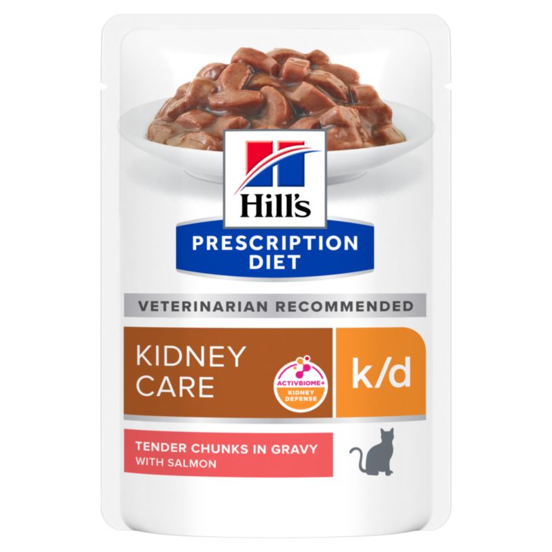 Hills Feline k/d Lachs Frischebeutel für Katzen Hills Feline k/d Lachs Frischebeutel für Katzen