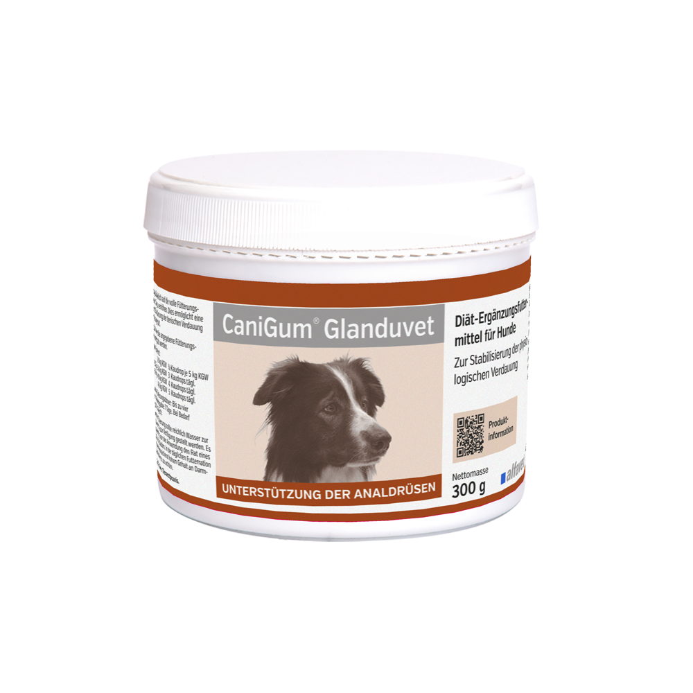 Alfavet CaniGum Glanduvet für Hunde