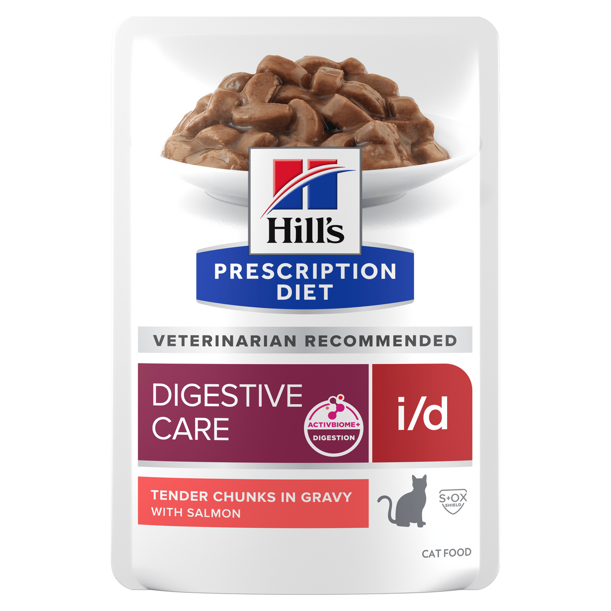 Hills i/d mit ActivBiome+ Lachs Frischebeutel für Katzen