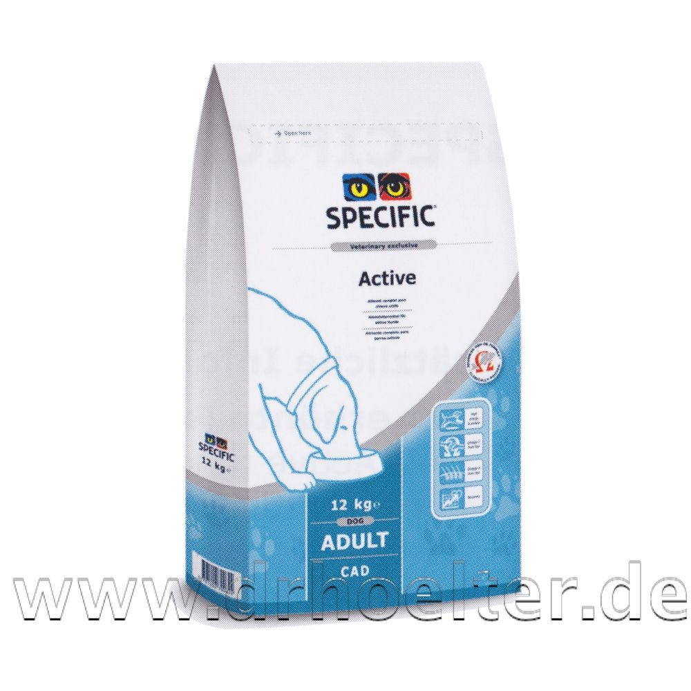 Specific CAD Acitve Hundefutter - Für aktive Hunde Specific CAD Acitve Hundefutter - Für aktive Hunde