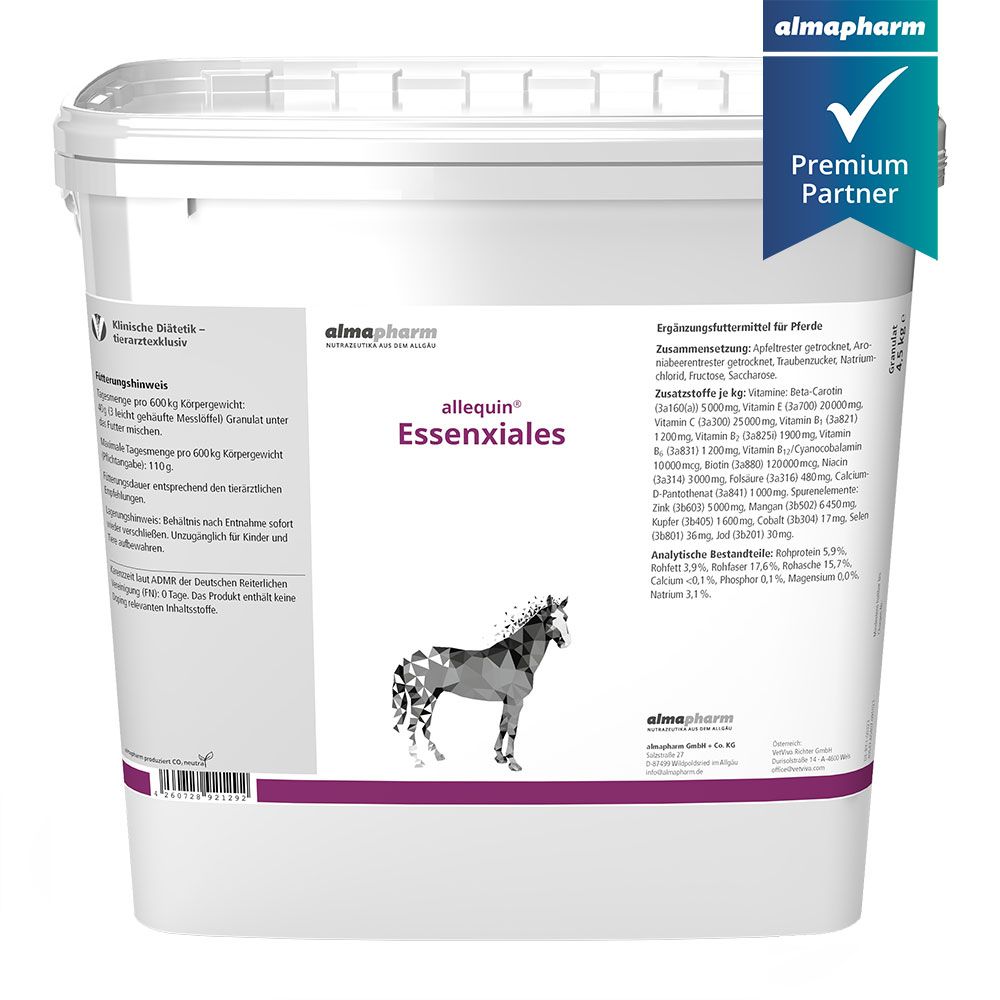 almapharm allequin Essenxiales Mikrogranulat für Pferde almapharm allequin Essenxiales Mikrogranulat für Pferde