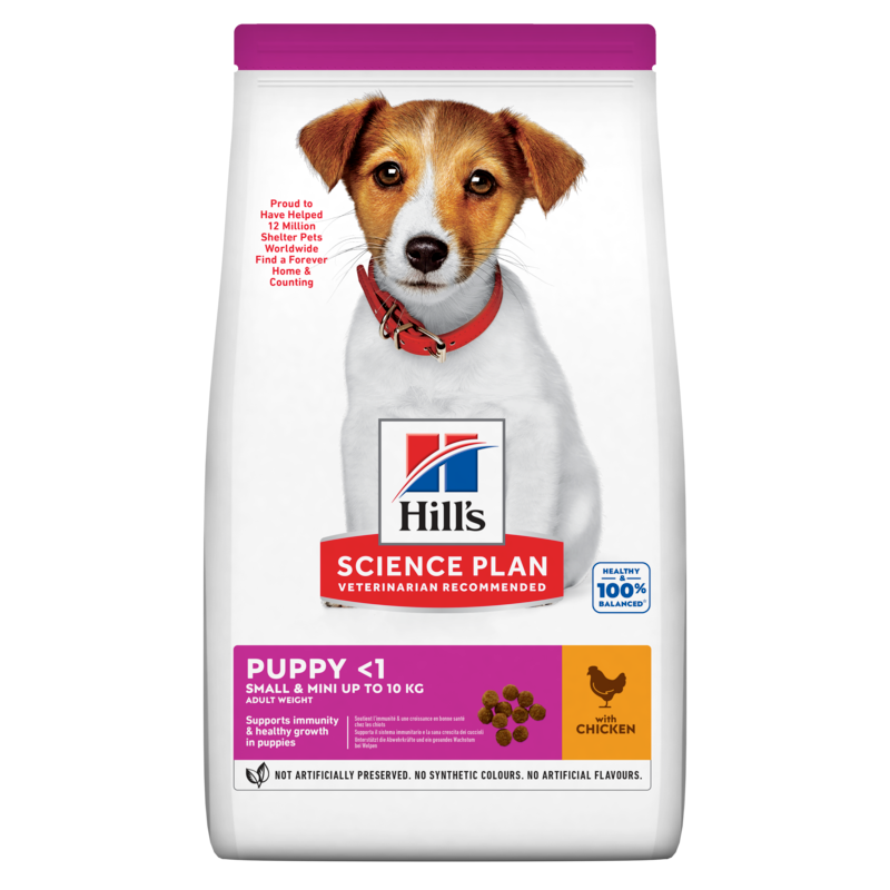 Hills Science Plan Puppy Small & Mini Welpen Trockenfutter mit Huhn