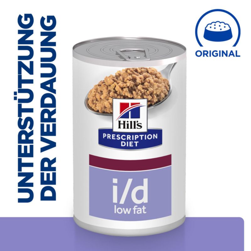 Hills i/d Low Fat Dosenfutter fr Hunde | Tierarzt Dr. Hlter