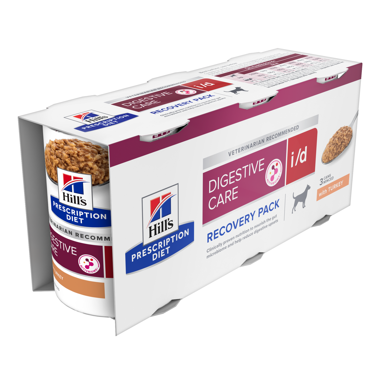 Hills Prescription Diet i/d Tripack Dosen für Hunde