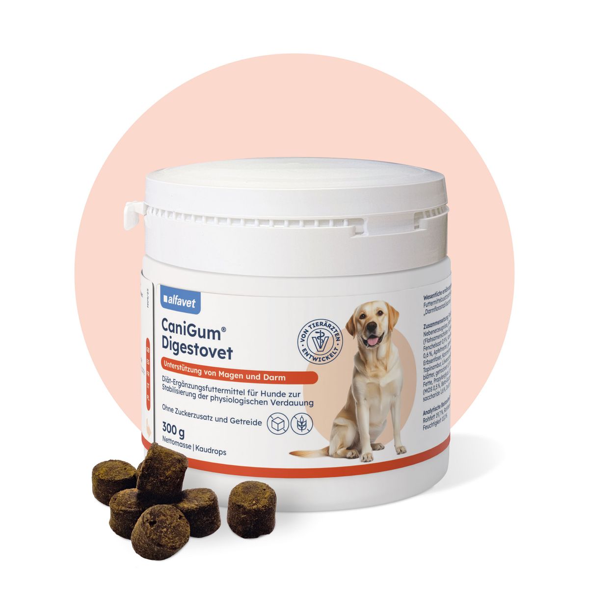 alfavet CaniGum Digestovet für Hunde