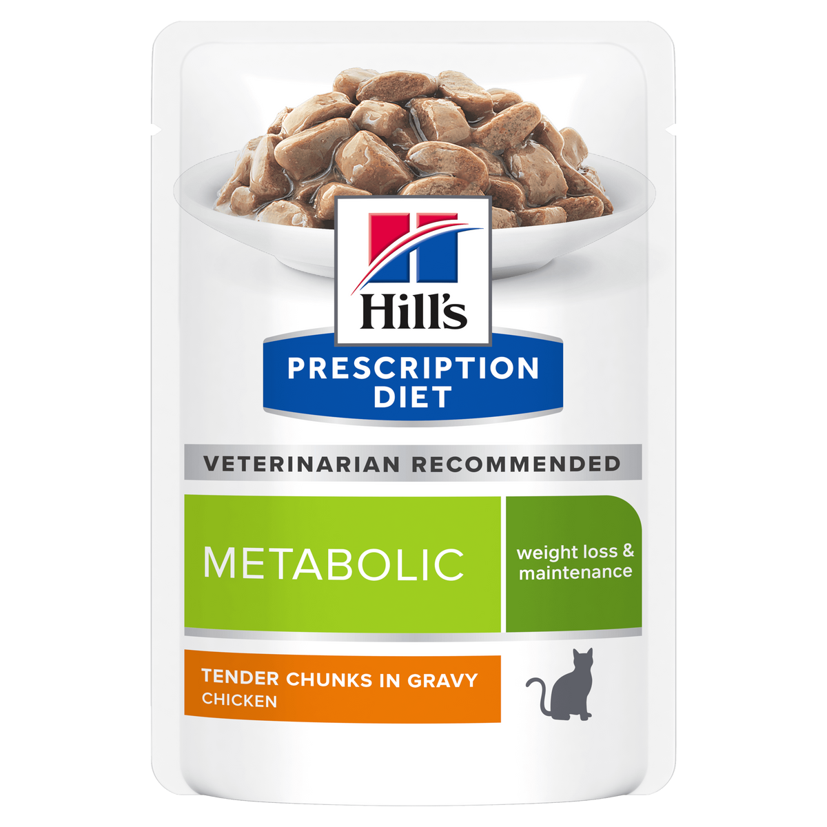 Hills Feline Metabolic Huhn Frischebeutel für Katzen