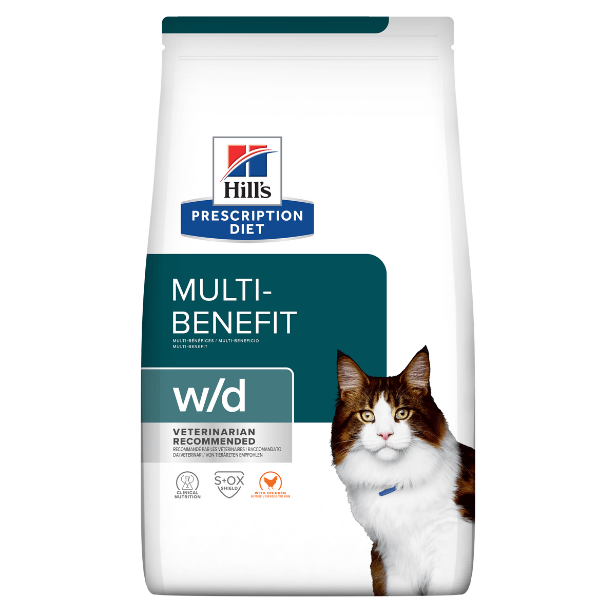 Hills Feline w/d Multi-Benefit Trockenfutter für Katzen