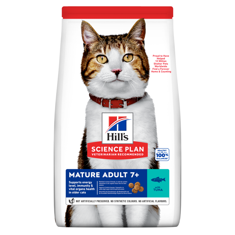 Hills Science Plan Feline Mature Adult 7+ Trockenfutter für Katzen