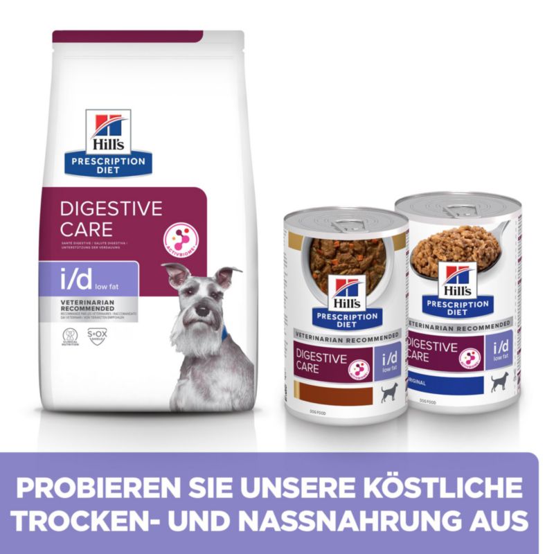 Hills i/d Low Fat Dosenfutter fr Hunde | Tierarzt Dr. Hlter