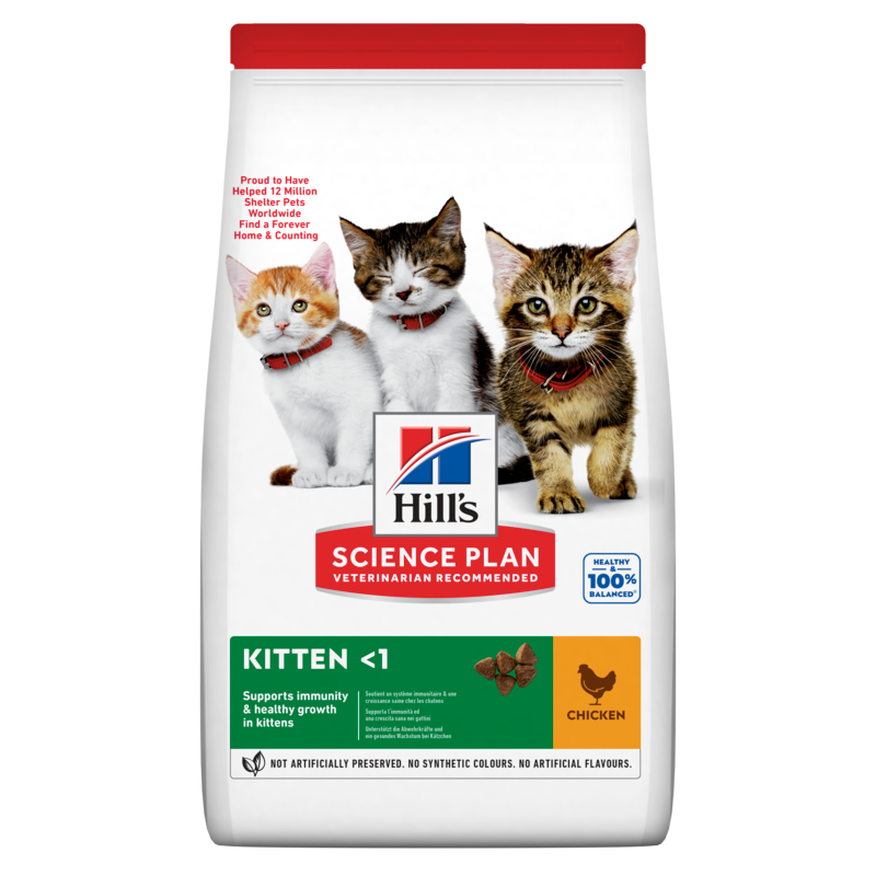 Hills Science Plan Kitten Trockenfutter mit Huhn