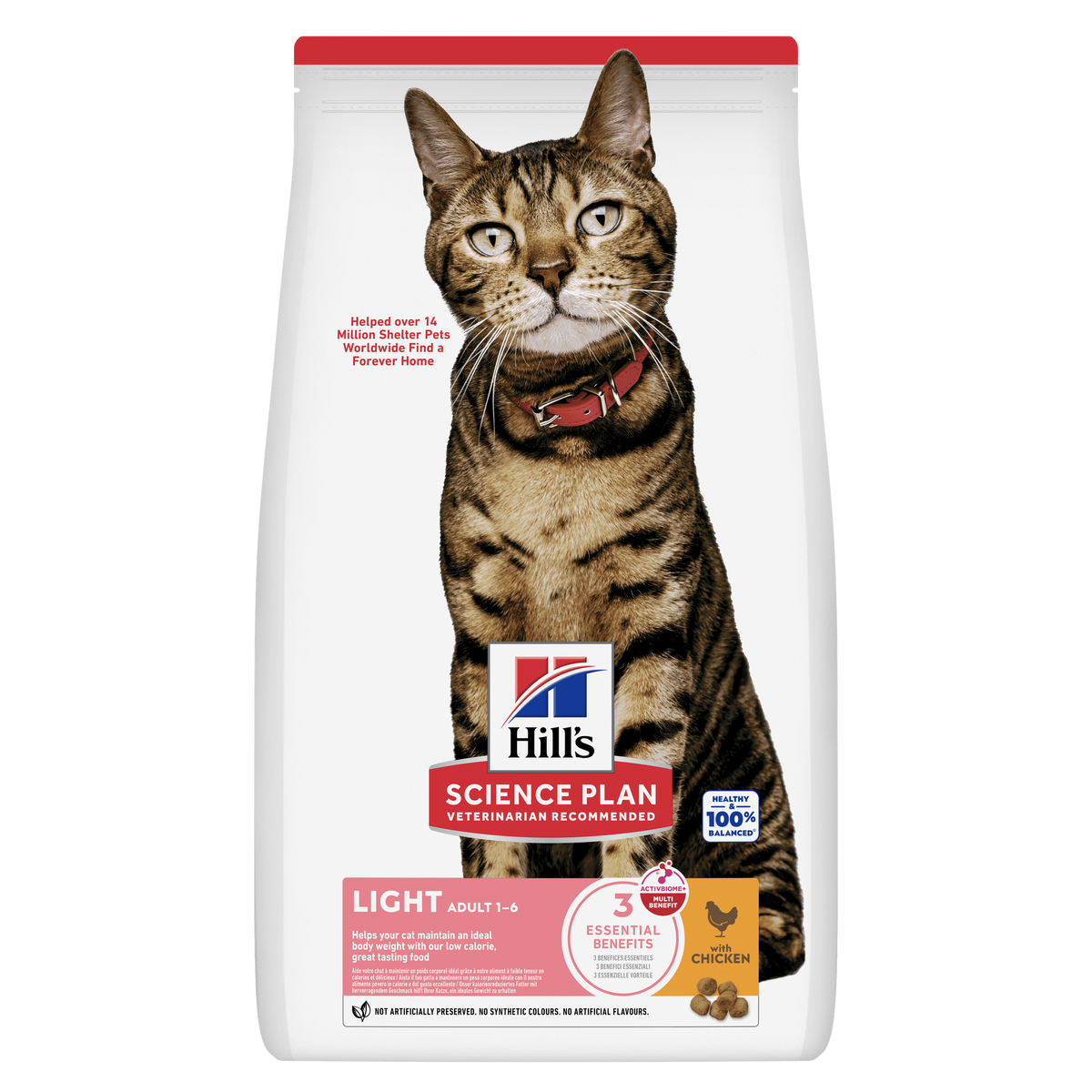 Hills Science Plan Feline Adult Light Huhn Trockenfutter für Katzen