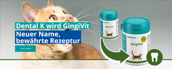 almapharm GingiVit für Katzen und kleine Hunde almapharm GingiVit für Katzen und kleine Hunde