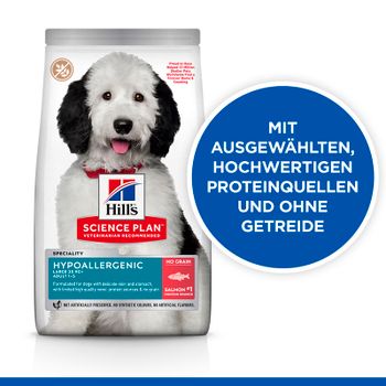 Hills Science Plan Hypoallergenic Large Breed Adult Trockenfutter für Hunde