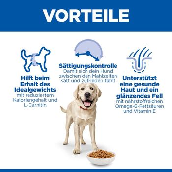 Hills Science Plan Canine Light Adult Large Breed mit Huhn Trockenfutter