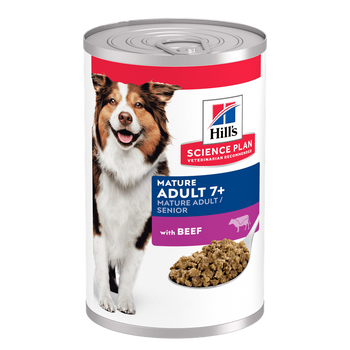 Hills Science Plan Mature Adult Dosenfutter mit Rind