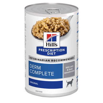 Hills Prescription Diet Derm Complete Tripack Dosen für Hunde