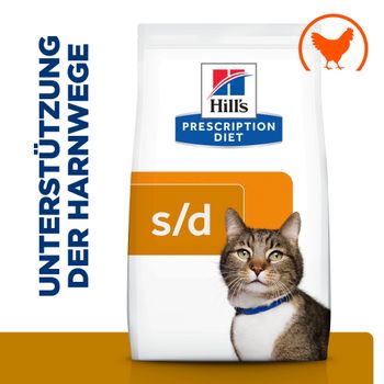 Hills s/d Katze Urinary Care Trockenfutter für Katzen