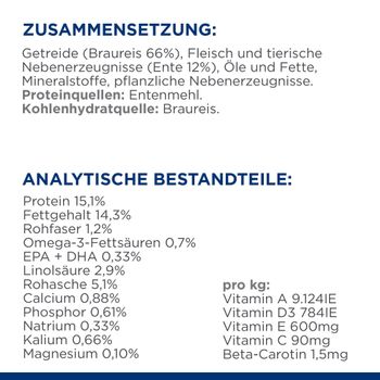 Hills d/d Hund Trockenfutter bei Unverträglichkeiten