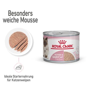 Royal Canin Mother & Babycat Ultra Soft Mousse Dosen für Katzen