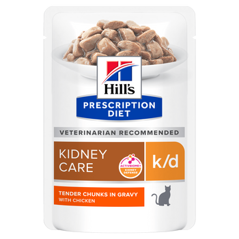 Hills Feline k/d Huhn Frischebeutel für Katzen