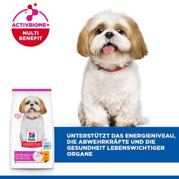 Hills Science Plan Mature Adult 7+ Small & Mini Trockenfutter für Hunde