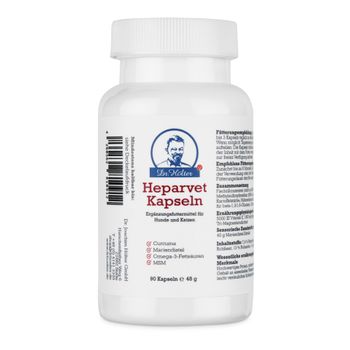 Dr. Hölter Heparvet zur Unterstützung der Leber von Hunden