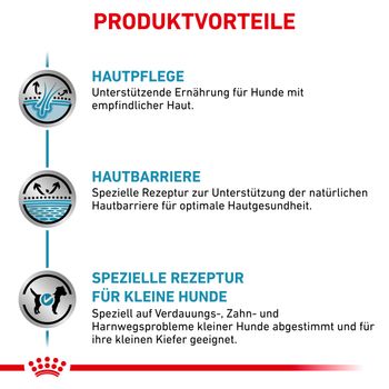 Royal Canin Skin Care Small Dogs Trockenfutter Royal Canin Skin Care Small Dogs Trockenfutter