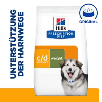 Hills Prescription Diet c/d Multicare + Metabolic Trockenfutter für Hunde