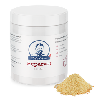 Dr. Hölter Heparvet zur Unterstützung der Leber von Hunden