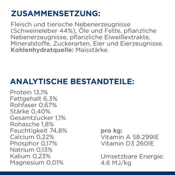 Hills m/d Dosenfutter bei Katzendiabetes