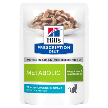 Hills Metabolic Frischebeutel Meeresfisch Katzenfutter