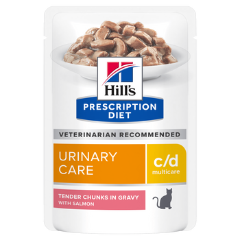 Hills Feline c/d Multicare Lachs Frischebeutel für Katzen