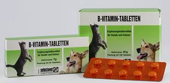 Selectavet B-Vitamin Tabletten für Hund und Katze